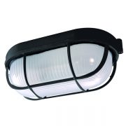 Al lampa Fido crna/IP54/E27/60W Brilum