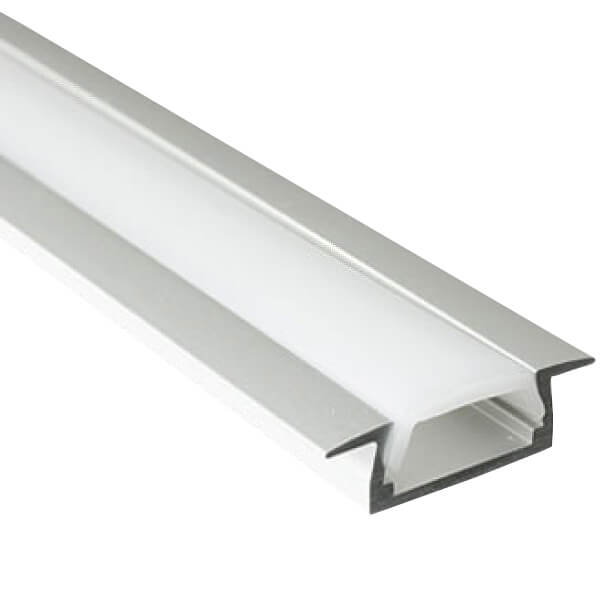 Difuzor za al led profil BS-502 PC mlecni ravni Brilight