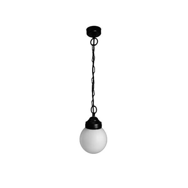 Vrtna lampa Luna 200 verdigris