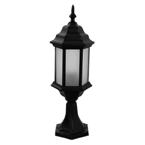 Vrtna lampa Nova 400 crna