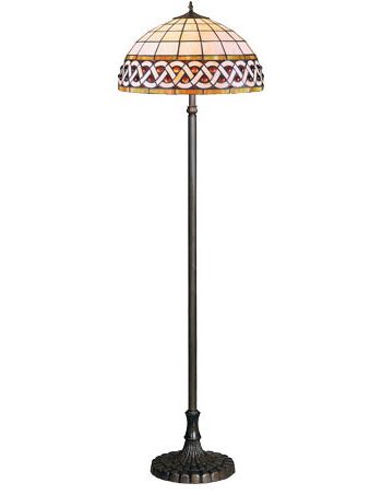 HN9037-FL Tiffany podna lampa E-27 2x60W Brilight