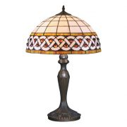 HN9037-TB - Tiffany stona lampa E-27 1x60W Brilight
