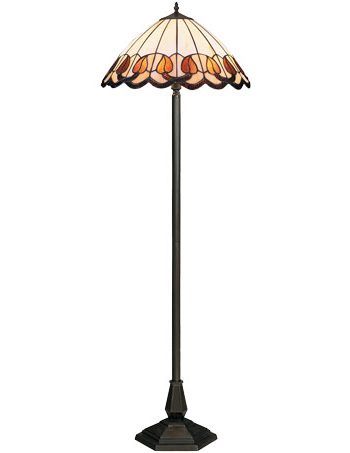HN9038-FL Tiffany podna lampa E-27 2x60W Brilight