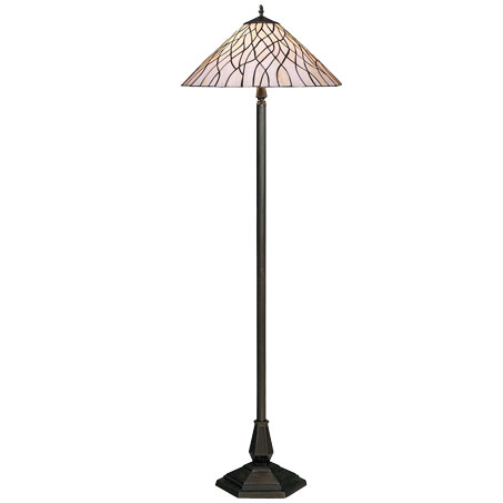 HN9039-FL Tiffany podna lampa E-27 2x60W Brilight
