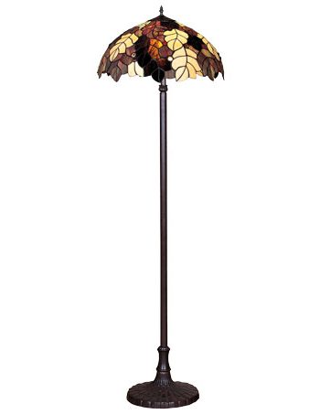 HN9043-FL Tiffany podna lampa E-27 2x60W Brilight