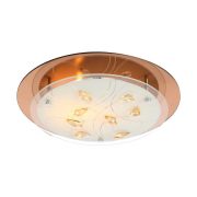 48310-2Y PLAFONJERA 2*E-27 Fi315mm ŠAMPANJ BRILIGHT